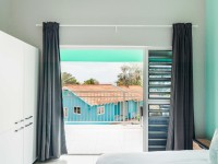 View of other bungalows from the bedroom