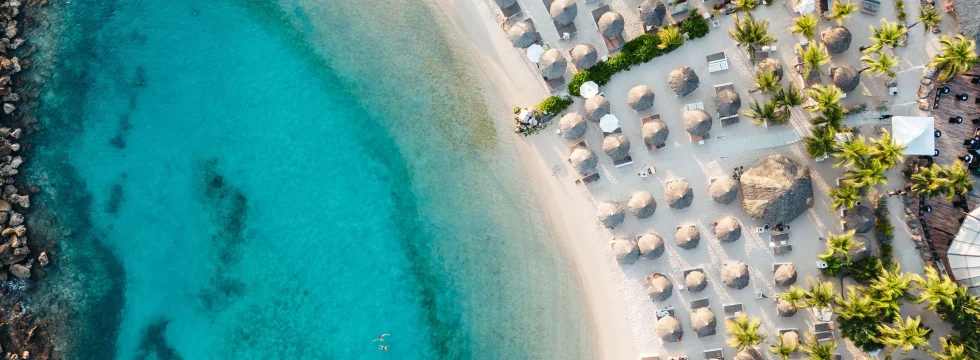 Drone Cabana Beach Curacao