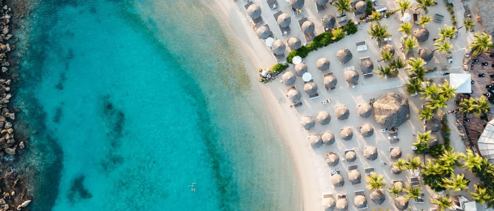 Drone Cabana Beach Curacao