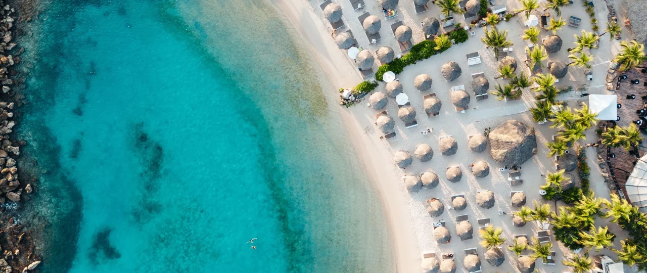 Drone Cabana Beach Curacao