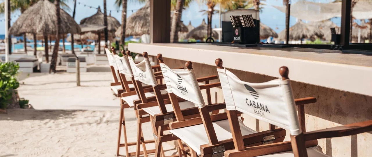 Mambo Beach near a resort with vacation rentals